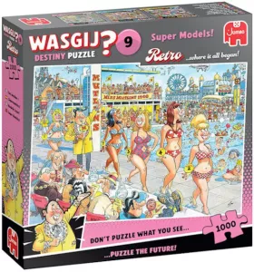 Puzzle Wasgij Retro 09: Super Models! (1000 pieces)