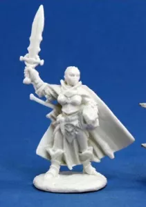 Seelah, Iconic Paladin (sculpted by Todd Harris)