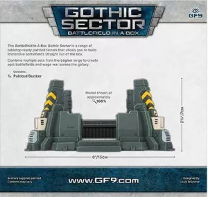 Gothic Sector: Legion Bunker (25-30 mm scale)