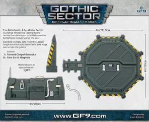 Gothic Sector: Legion Chapel Barracks (25-30 mm scale)