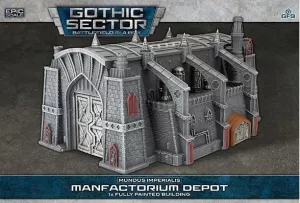 Mundus Imperialis: Manufactorium Depot (6-10 mm epic scale)