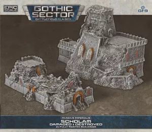 BIAB MUNDUS IMPERIALIS: Damaged Scholam (6-10 mm epic scale)