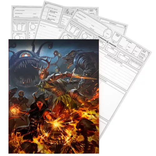 DUNGEONS & DRAGONS 5.5: CHARACTER SHEETS (ENG)