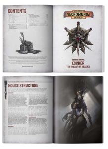 NECROMUNDA UNDERHIVE JOURNAL: ESCHER - HOUSE OF BLADES (Release 2026-09-19)