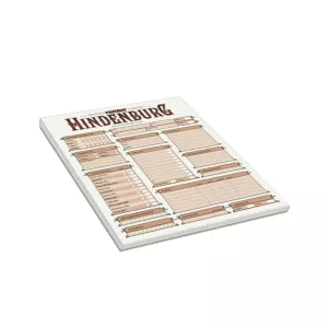 Mutant: Hindenburg Rollformulärsblock