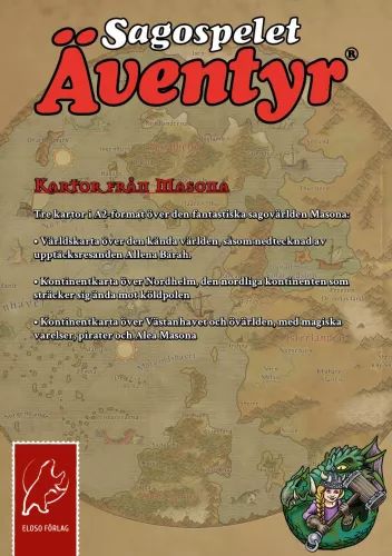 Sagospelet Äventyr: Kartor från Masona