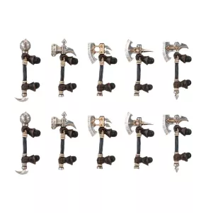 OLD WORLD: CHAOS WARRIORS GREAT WEAPONS UPGRADE SET