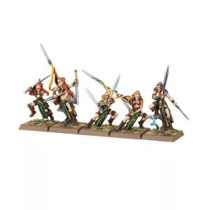OLD WORLD: WOOD ELF WARDANCER TROUPE COMMAND (metal)