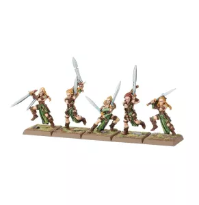 OLD WORLD: WOOD ELF WARDANCER TROUPE (metal)