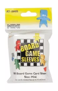 Board Game Sleeves CLEAR MINI (41x63 mm) (100) (Arcane Tinmen)