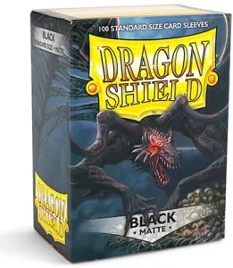 Dragon Shield MATTE Sleeves BLACK (100)