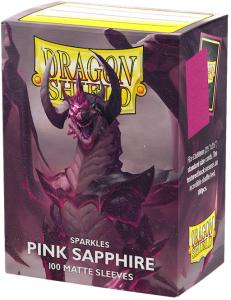 Dragon Shield: Matte - Sparkles - Pink Sapphire (100)