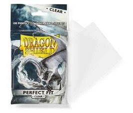 Dragon Shield Perfect Fit Sleeves - Clear/Clear (100)