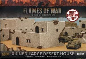 Ruined Large Desert House (x1)