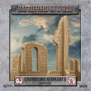 Gothic Battlefields - Crumbling Remnants - Sandstone (x2) 30mm