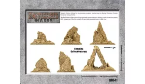 BIAB: Rock Outcrops - Sandstone (x6)
