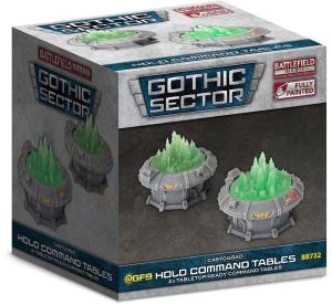 BIAB Gothic Sector: Castograd Holo Command Table (x2) 32mm scale