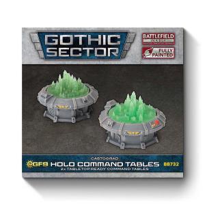 BIAB Gothic Sector: Castograd Holo Command Table (x2) 32mm scale