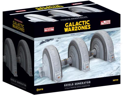 BIAB Galactic Warzones: Rebel Outpost - Shield Generator (x1) 32mm scale