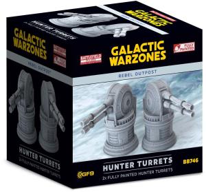 BIAB Galactic Warzones: Rebel Outpost - Hunter Turrets (x2) 32mm scale