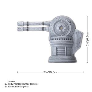 BIAB Galactic Warzones: Rebel Outpost - Hunter Turrets (x2) 32mm scale