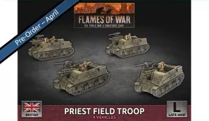 Priest Field Troop (x4 Plastic)