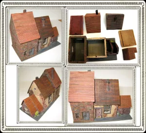 Verdun bostadshus (15mm skala)