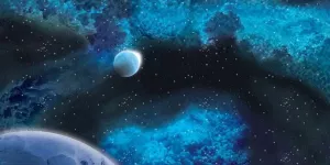 Gaming Mat: Frozen Star System