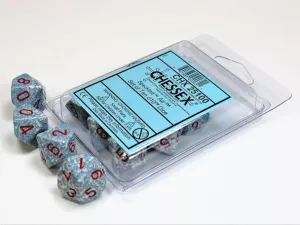 Air Speckled Polyhedral Ten d10 Set