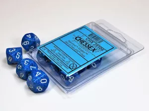Water Speckled Polyhedral Ten d10 Set