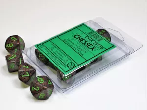 Earth Speckled Polyhedral Ten d10 Set