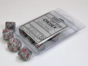 Granite Speckled Polyhedral Ten d10 Set