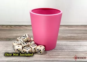 Flexible Dice Cup Pink