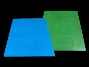 Battlemat 1inch Reversible Blue-Green Squares (23.5 x 26 inc)
