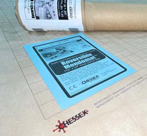 Reversible Mondomat 1 inch squares and 1 inch hexes (54 x 102 inch)