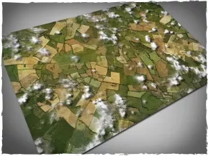 DeepCut Game mat - Aerial Fields (6x4 foot)