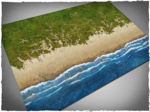 DeepCut Game mat - Beach (6x4 foot)