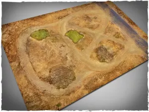DeepCut Game mat - Gaslands (6x4 foot)