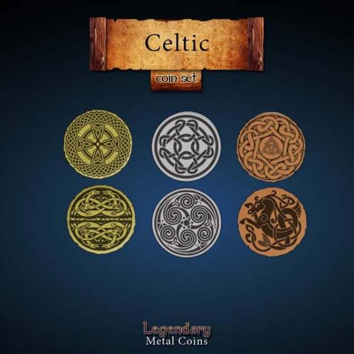 Drawlabs Compact 10: Celtic Coin Set (10 mynt)