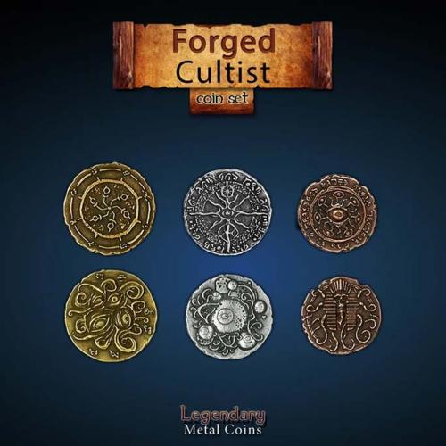 Drawlabs Compact 10: Forged Cultist Coin Set (10 mynt)