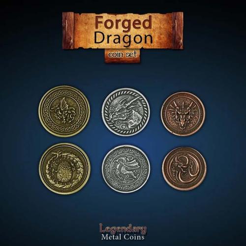 Drawlabs Compact 10: Forged Dragon Coin Set (10 mynt)