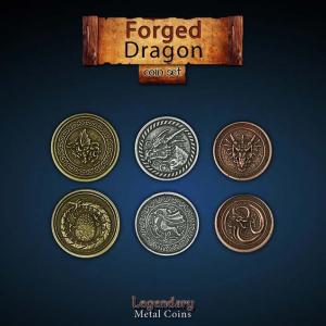 Drawlabs Compact 10: Forged Dragon Coin Set (10 mynt)