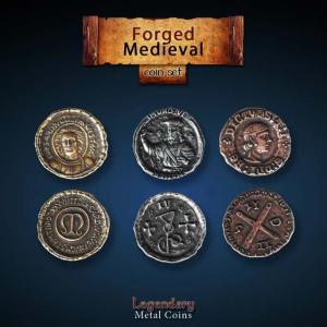 Drawlabs Compact 10: Forged Medieval Coin Set (10 mynt)