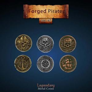 Drawlabs Compact 10: Forged Pirate Coin Set (10 mynt)