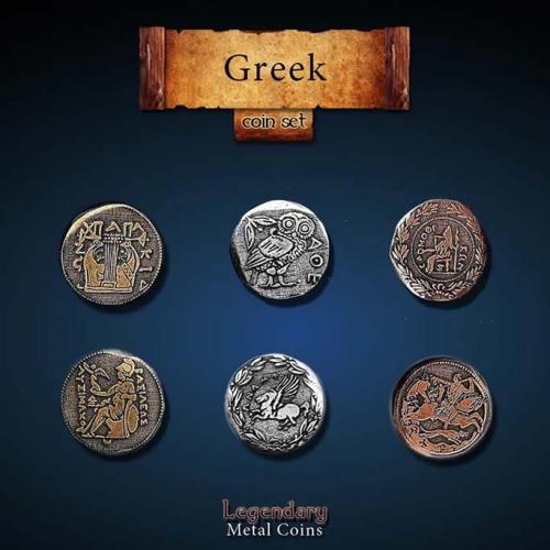 Drawlabs Compact 10: Greek Coin Set (10 mynt)