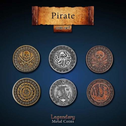 Drawlabs Compact 10: Pirates Coin Set (10 mynt)
