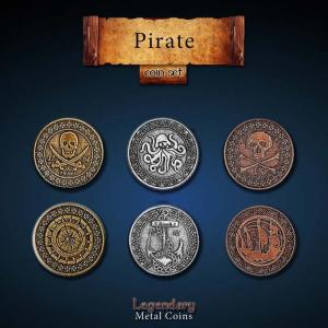 Drawlabs Compact 10: Pirates Coin Set (10 mynt)