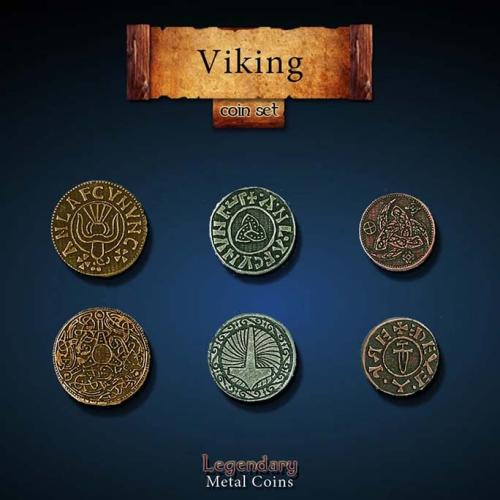 Drawlabs Compact 10: Vikings Coin Set (10 mynt)