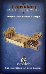 Catapult Dice Thrower & Athenas Temple Dice Tray