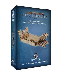 Catapult Dice Thrower & Necromancers Fortress Dice Tray